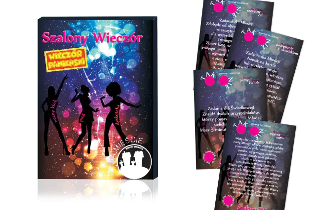 gra towarzyska na wieczór panieński - szalony wieczór na mieście