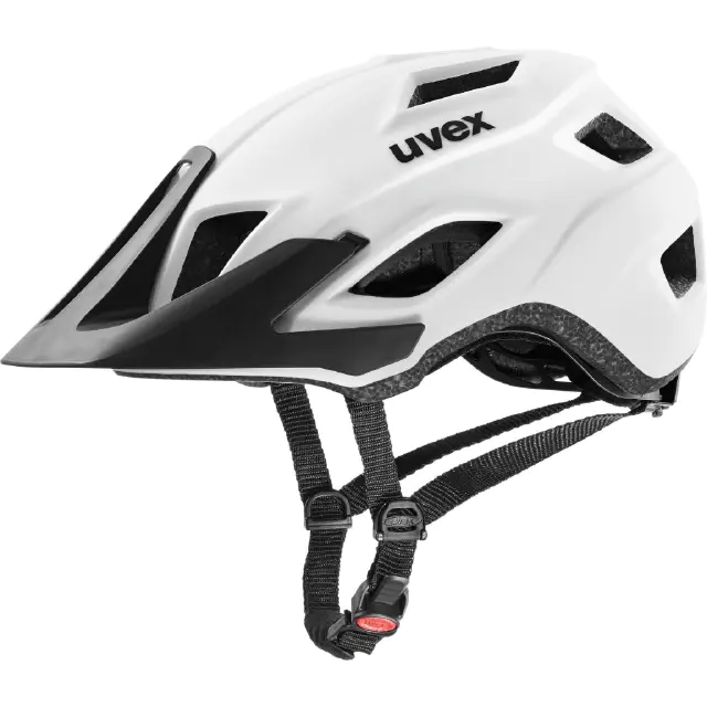 kask rowerowy uvex access, kolor biały matowy, rozmiar 52-57cm