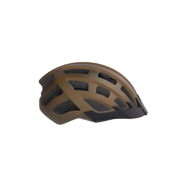 kask lazer compact dlx, kolor brązowy