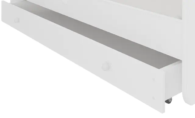 uniwersalna szuflada na kółkach do łóżka dziecięcego  140 cm