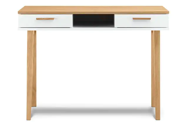 skandynawskie biurko jord 100x48 cm z szufladami