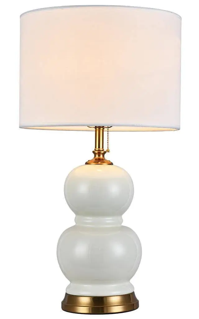 lampa stołowa isabell kremowa wys- 65cm