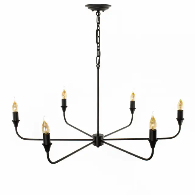 lampa sufitowa cheel m- żyran-l czarny 66x95cm