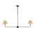 lampa sufitowa shoy- żyran-l czarny 65x120cm