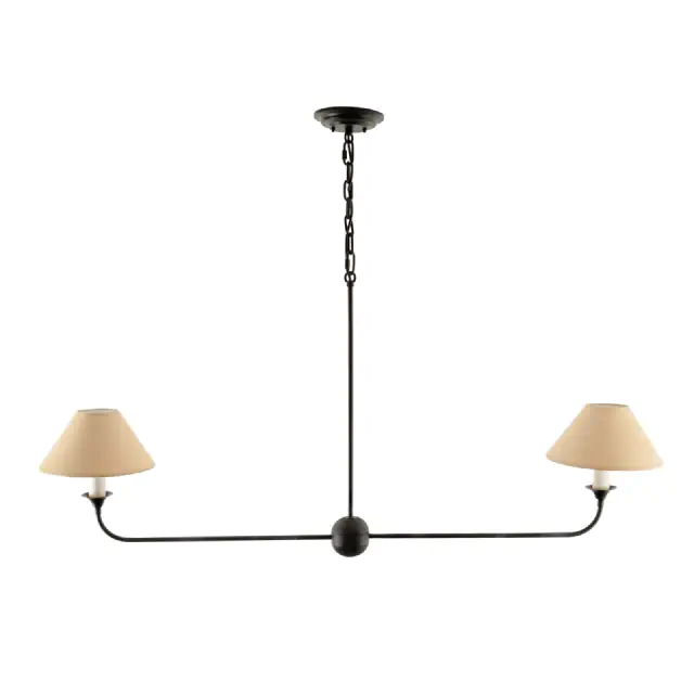 lampa sufitowa shoy- żyran-l czarny 65x120cm