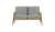 sofa dwuosobowa demaro kolor - wyboru 132x82x78cm