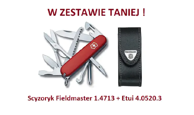 scyzoryk victorinox fieldmaster 1-4713 w zestawie z etui