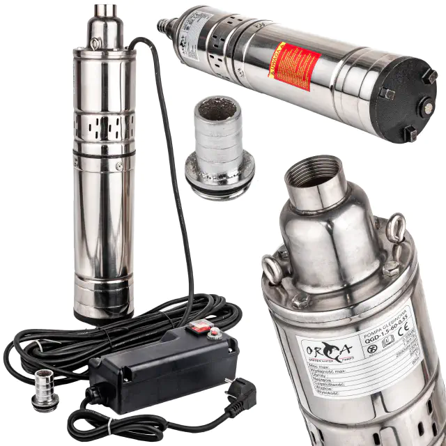 pompa głębinowa do wody śrubowa 550w 1,5 m3/h 60m mar-pol
