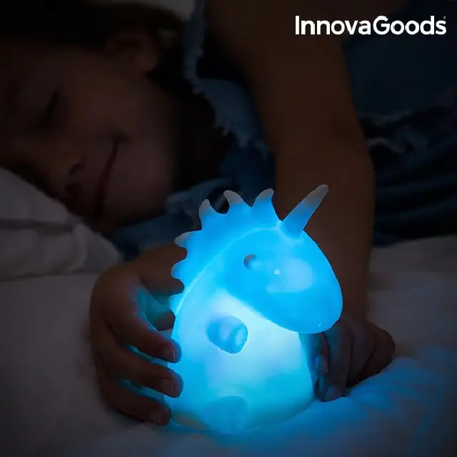 lampka nocna jednorożec ledicorn wielokolorowa