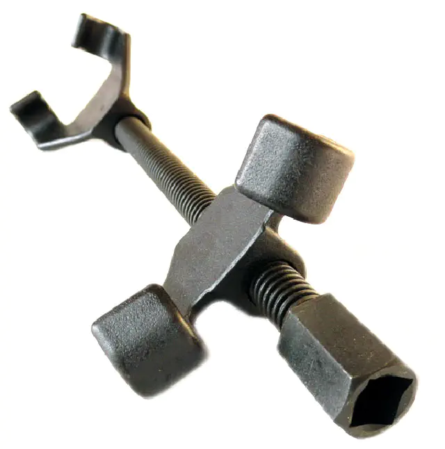 ściągacze do sprężyn mcpherson 260 mm silver