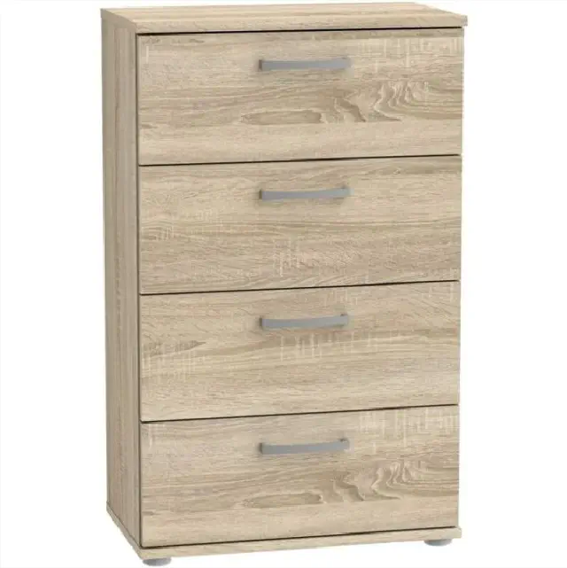 drewniana komoda z 4 szufladami 50 x 29 x 82 cm
