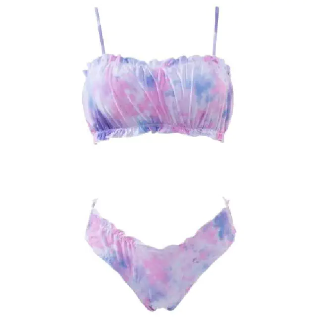 dwuczęściowy strój kąpielowy bikini opaska