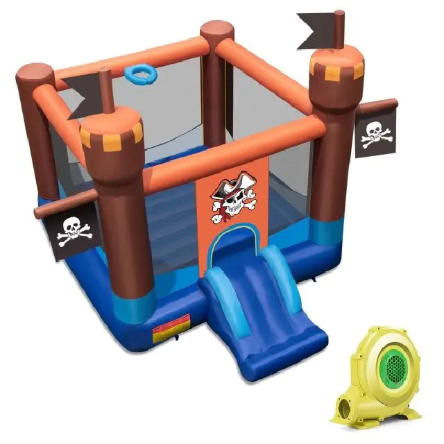 dmuchany zamek w stylu pirackim 313 x 402 x 320