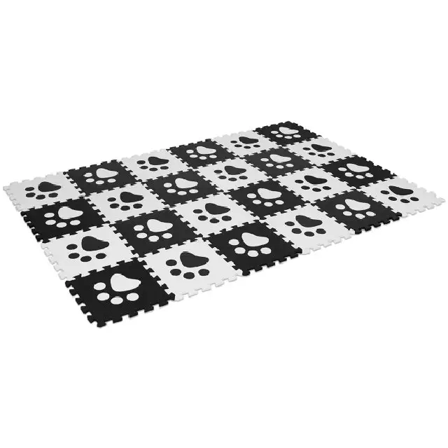 duża piankowa mata edukacyjna puzzle 24 sztuki