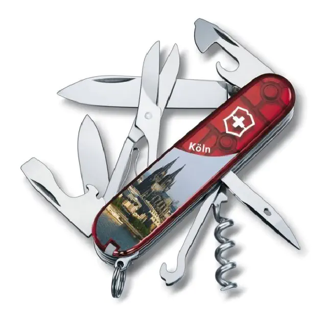 scyzoryk victorinox climber koln 1-3703-te10 + grawer gratis