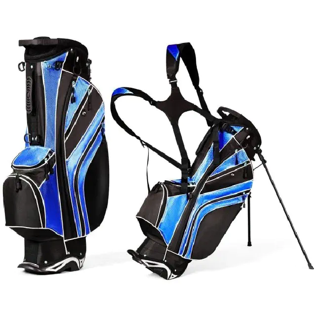 torba golfowa z zapinanymi na zamek przegródkami i kieszonką termoizolacyjną