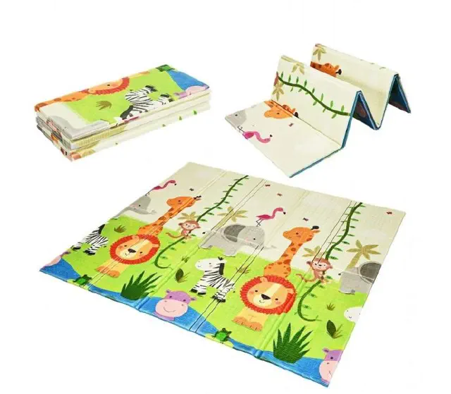 mata piankowa dwustronna dla dzieci 200x180cm