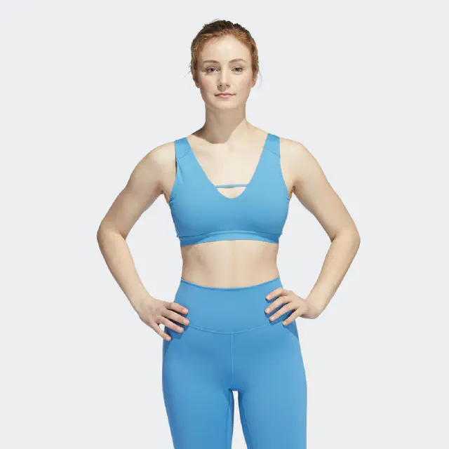 yoga studio luxe light-support bra